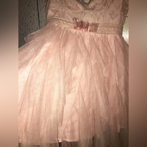 Gorgeous woman’s lace and mesh light pink tutu dress - Picture 3 of 6